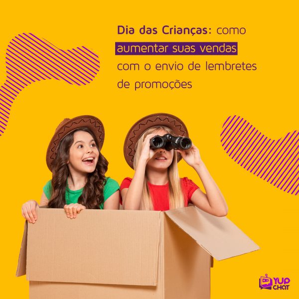 Dia das Crianças: como aumentar suas vendas com o envio de lembretes de promoções