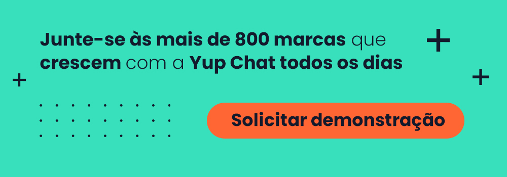 Yup Chat plataforma multicanal com as melhores soluções e os principais canais digitais para a comunicação empresarial