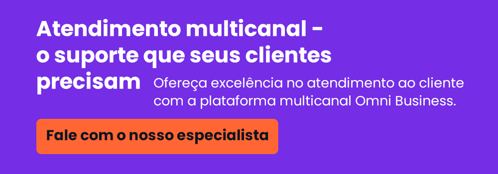 Ofereça exelencia no atendimento ao cliente com a plataforma multicanal