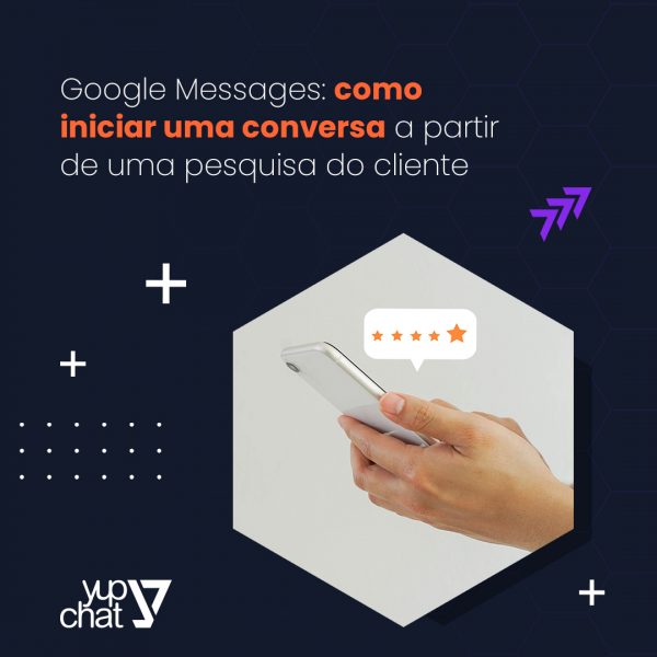 Google Messages como iniciar uma conversa a partir de uma pesquisa do cliente