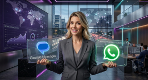 RCS Google e WhatsApp Business oferecem experiências ricas de comunicação, permitindo que marcas ampliem alcance e conversão em diferentes momentos da jornada do cliente.