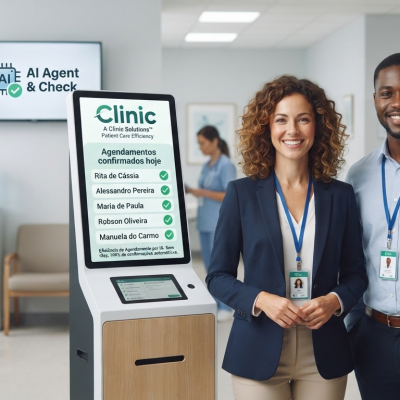 Agente de IA para Clínicas: atendimento, confirmações e agendamentos sem gargalo na recepção Yup Chat