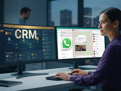 CRM com WhatsApp: a forma mais inteligente de organizar leads, conversas e follow-ups Yup Chat