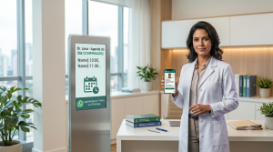 Agentes de IA permitem que pacientes agendem consultas em poucos segundos, reduzindo filas e aumentando a eficiência das clínicas.