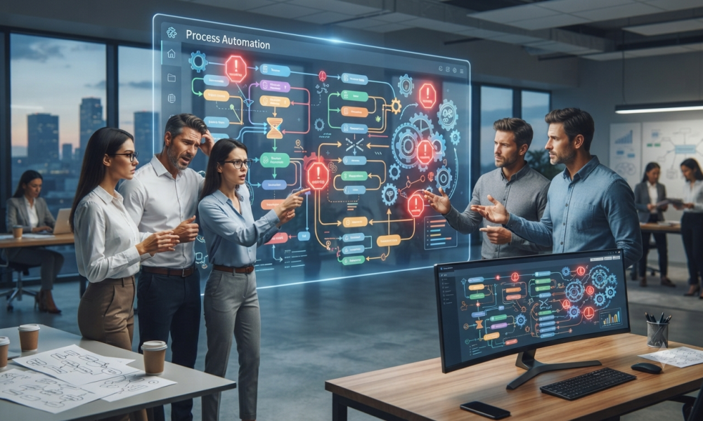 Erros na Automação de Processos: o que evitar antes de implementar na sua empresa